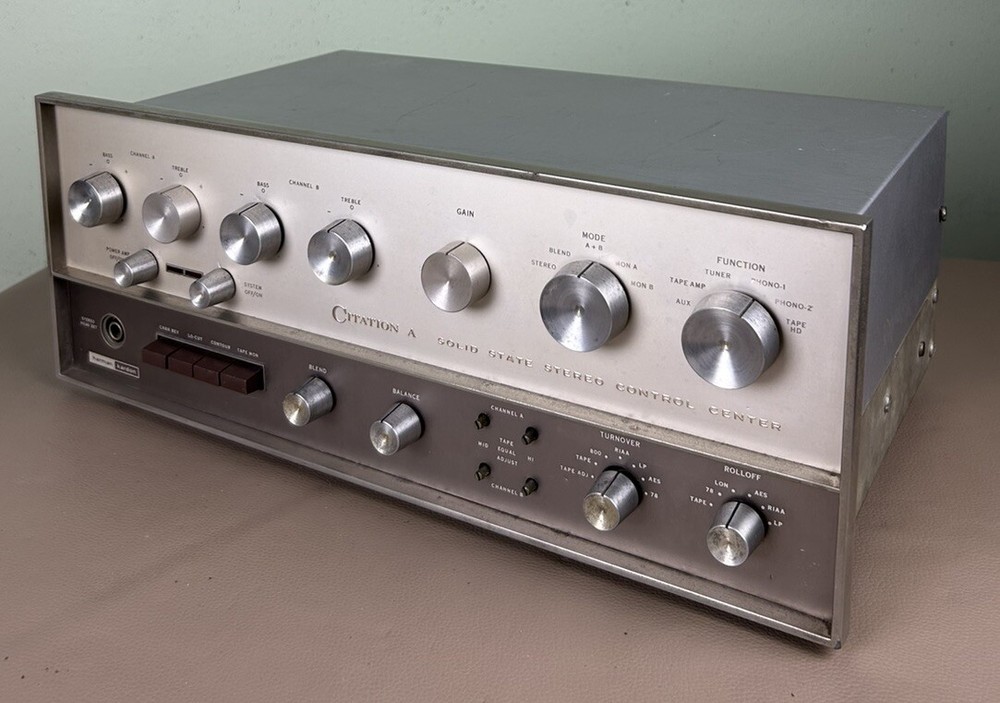 HARMAN KARDON CITATION A STEREO PREAMP
