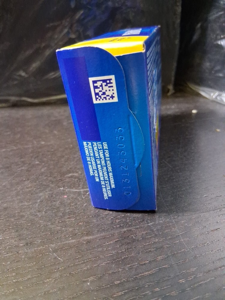 Tampax Unscented Tampons 10 Pack Regular Protection