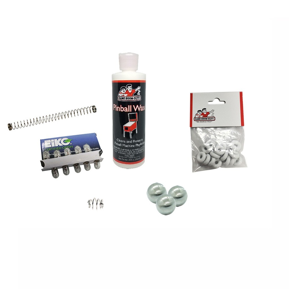 1982 Bally Rapid Fire Pinball White Premium Maintenance Kit