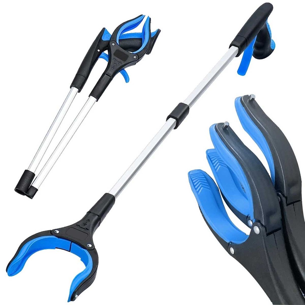 ABS Plastic, Rubber material multi-function grabber, convenient and foldable US