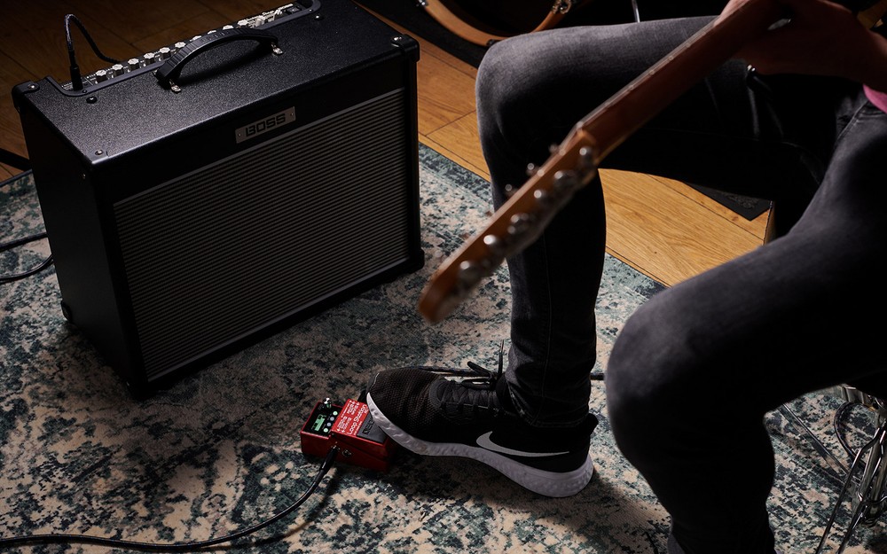 Boss RC-5 Loop Station w/ Instrument Cables