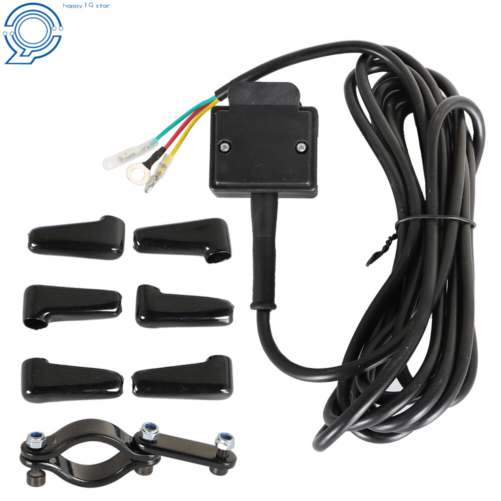 12V Winch Rocker Thumb Switch Handle Bar Control & Bracket for KFI WARN