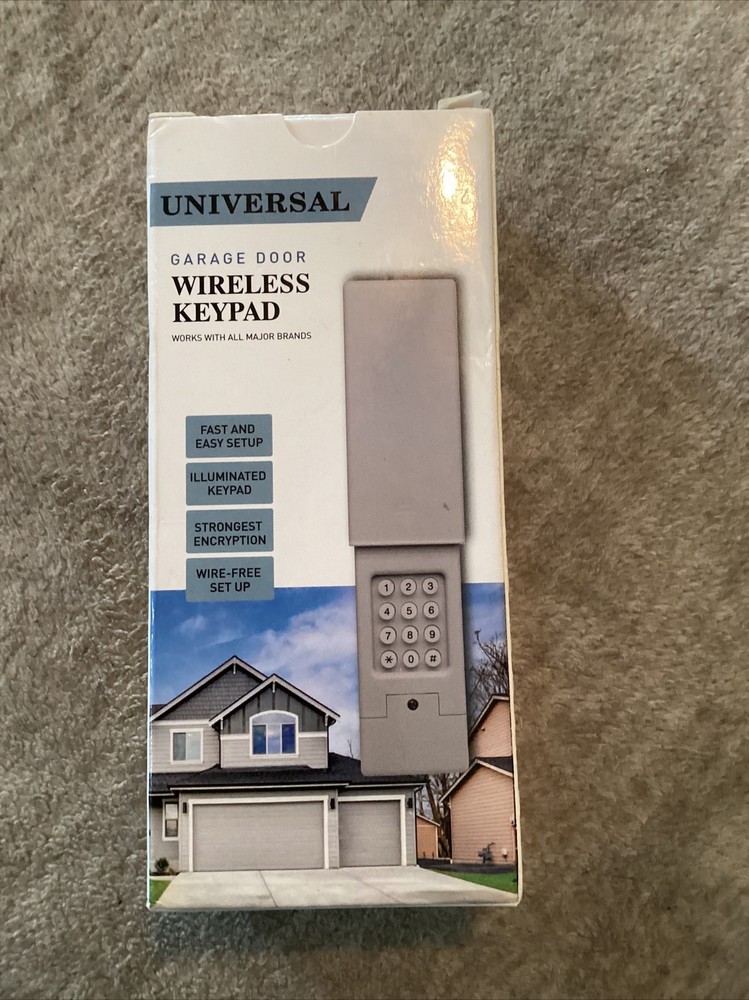Universal Wireless Keypad Garage Door