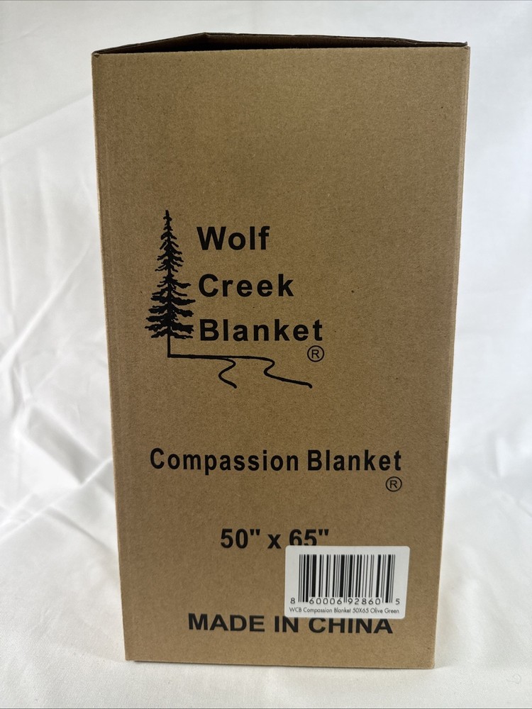 WOLF CREEK BLANKET Co.- Compassion Blanket Super Soft Warm
