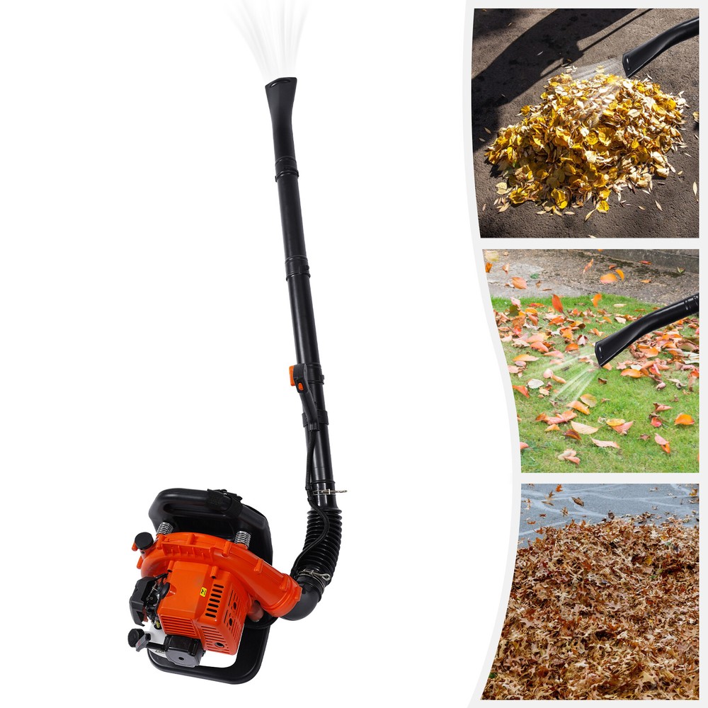 2-Stroke Backpack Leaf Blower Gas Powered Leaf Blower Backpack Blower