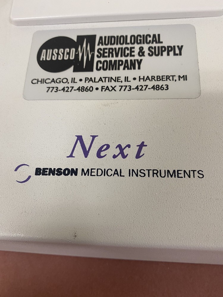 NEXT/BENSON MEDICAL INSTRUMENTS AUDIOMETER