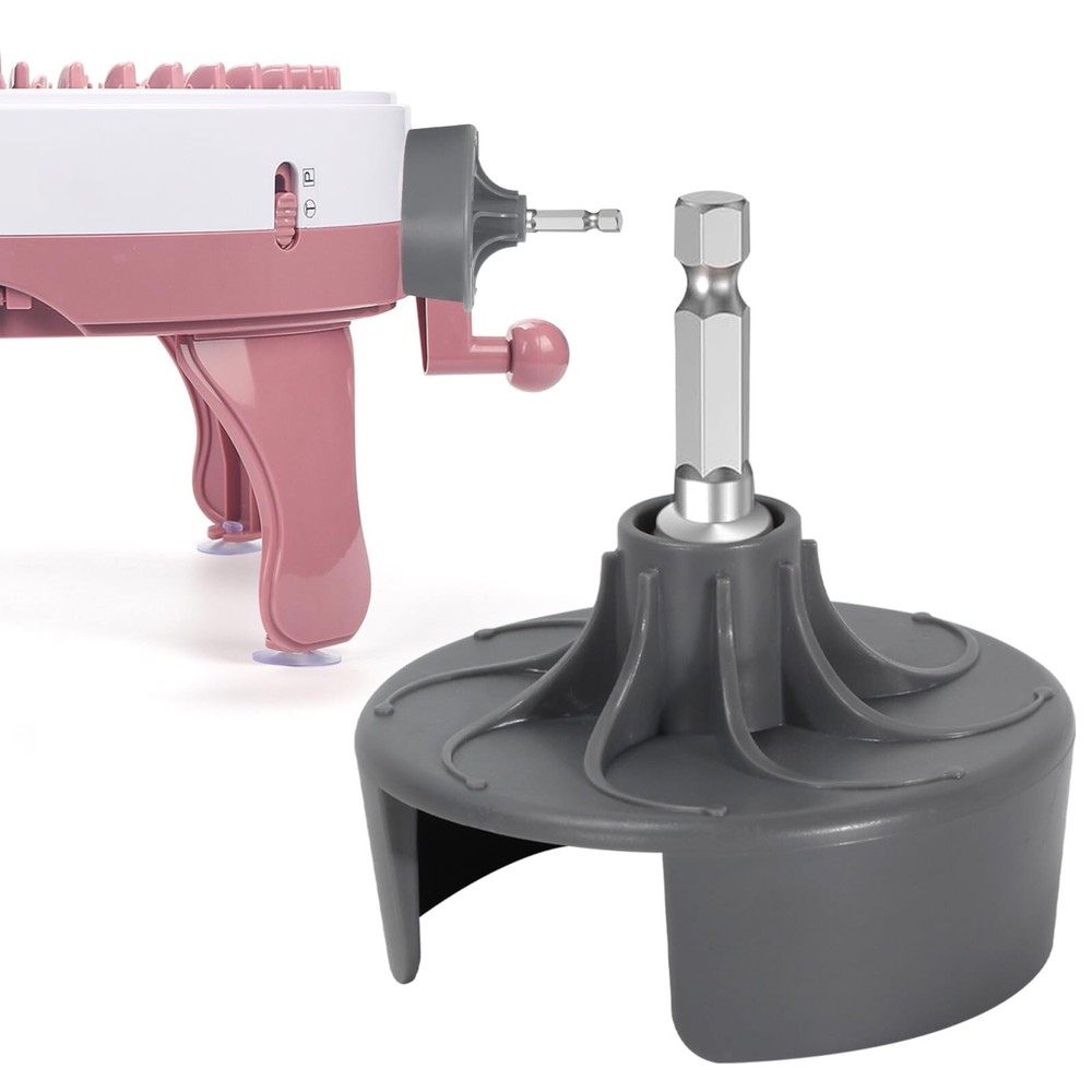 Knitting Machine Adapter, Quick Knit Replaceable Crochet Machine Adapter with...
