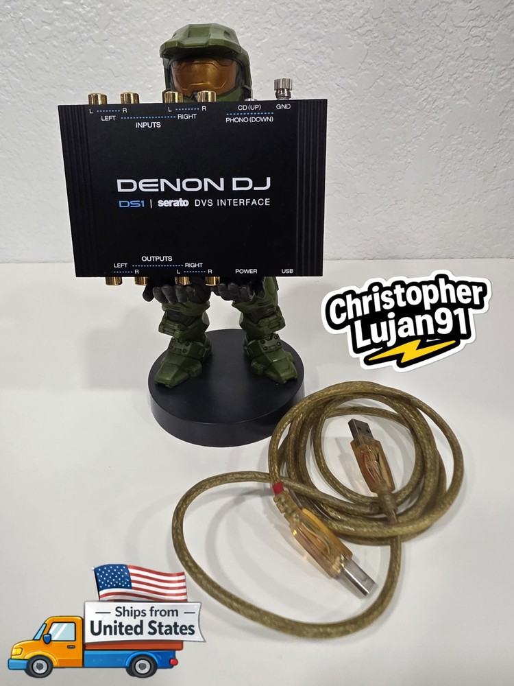 DENON DJ DS1 Professional 2-Channel serato DJ DVS Interface