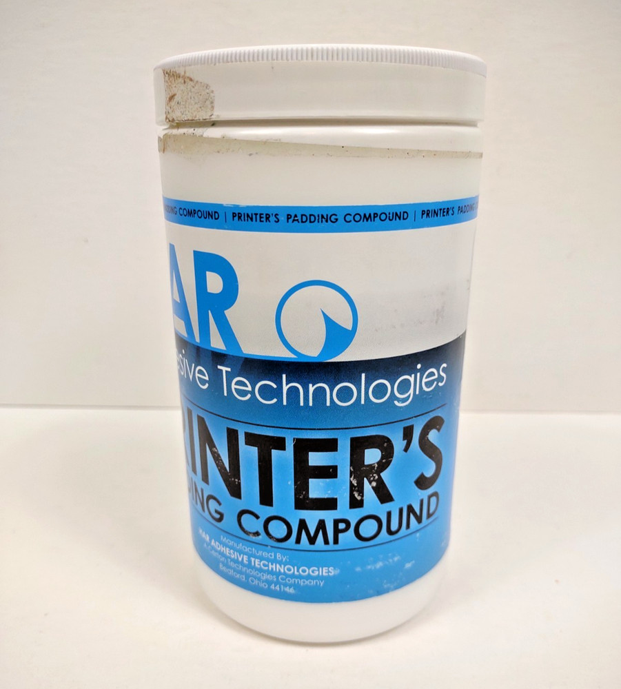 HAR Padding Compound White 1 Quart (32oz) For Making Note Pads Water-Based Resin