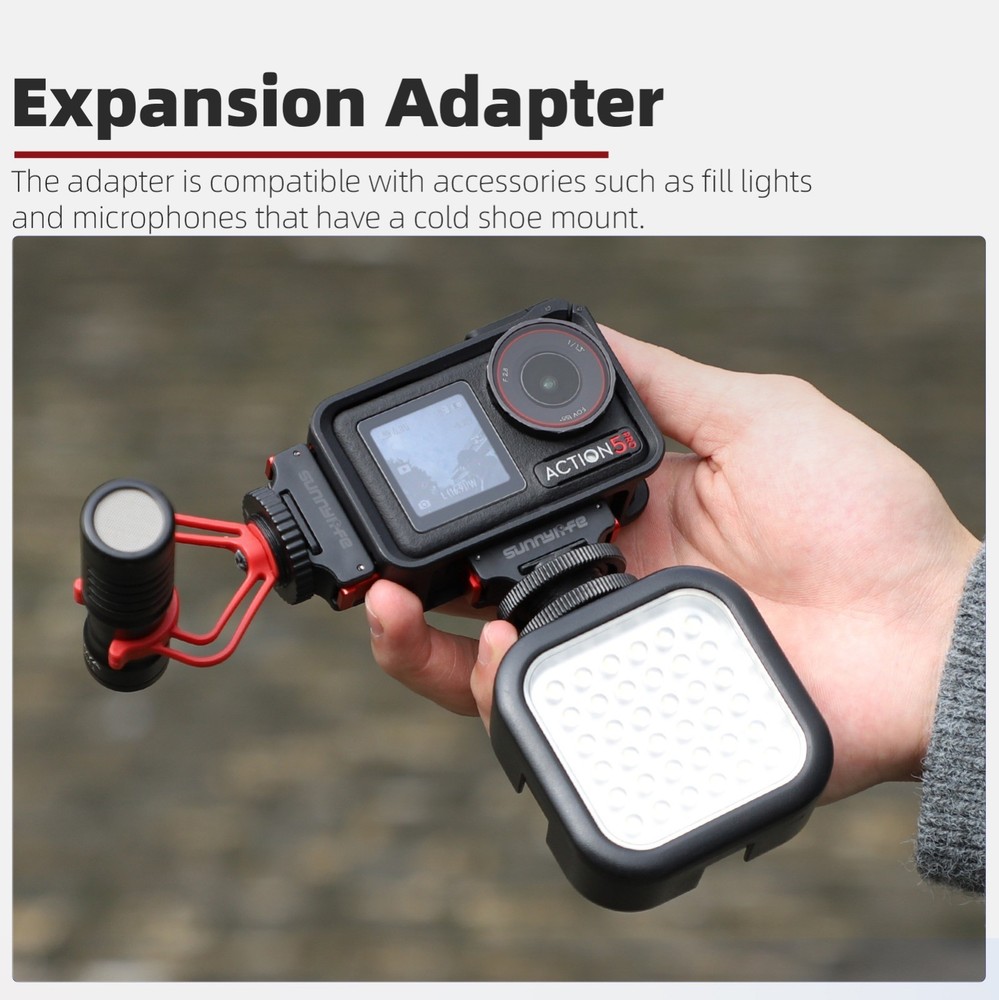 Magnetic Cold Shoe Adapter for DJI Osmo 360