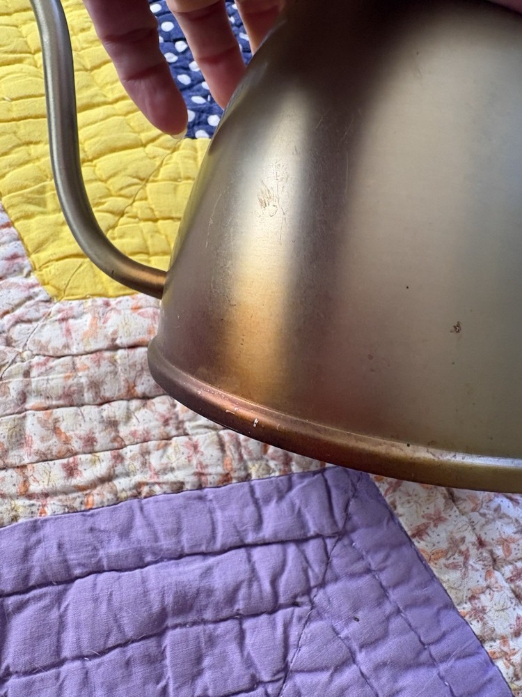 Good Citizen Coffee Co. Gooseneck Kettle Wood Handle. Used But Great Shape.