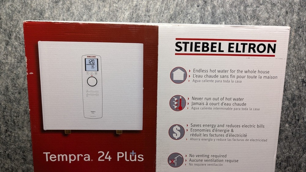 Stiebel Eltron Tankless Water Heater – Tempra 24 Plus – Electric, 24kW