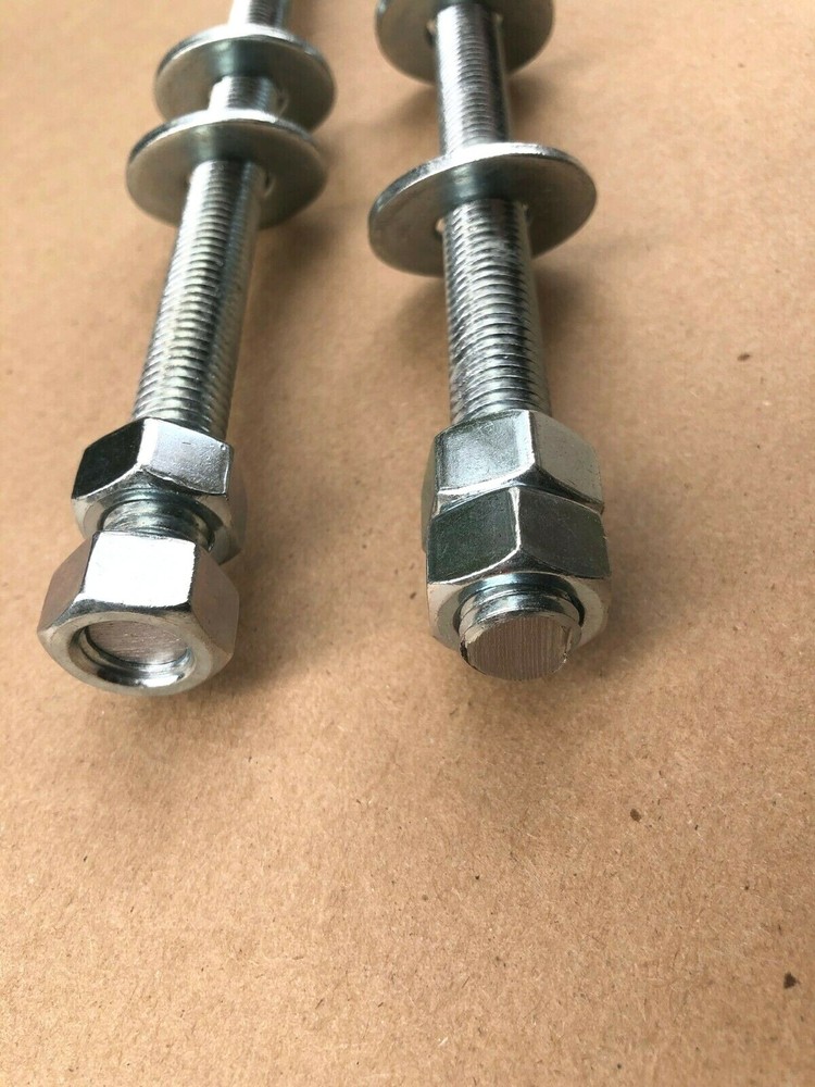 1/2 "-13 Threaded Rod Bar Studs With Nuts and Washer (2 piece)