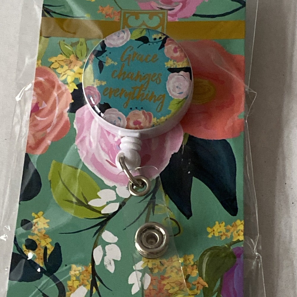 Grace Changes Everything - Retractable Badge Holder - Badge Reel