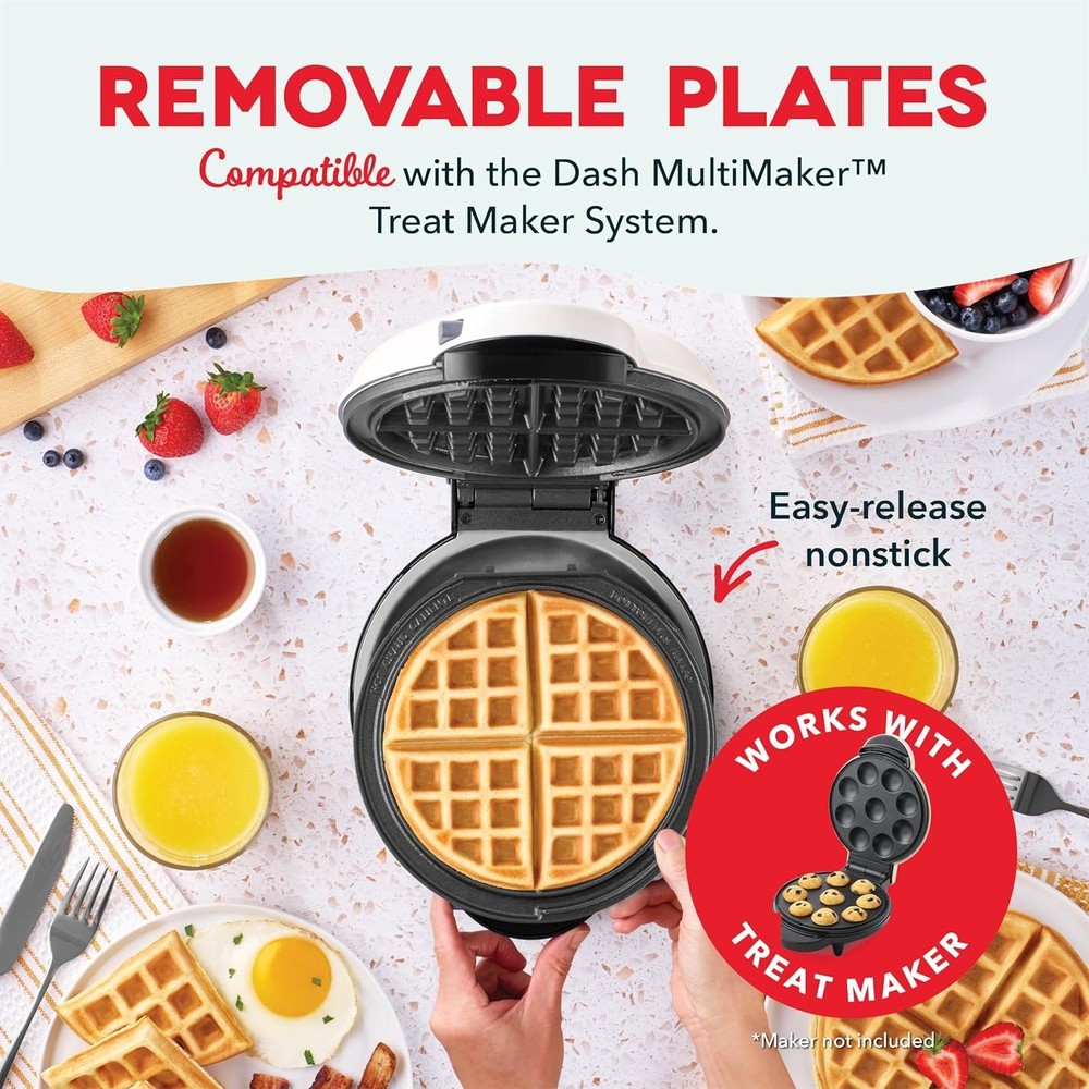 MultiMaker® Treat Maker Plate Pack Waffle Dishwasher Safe Nonstick Plates