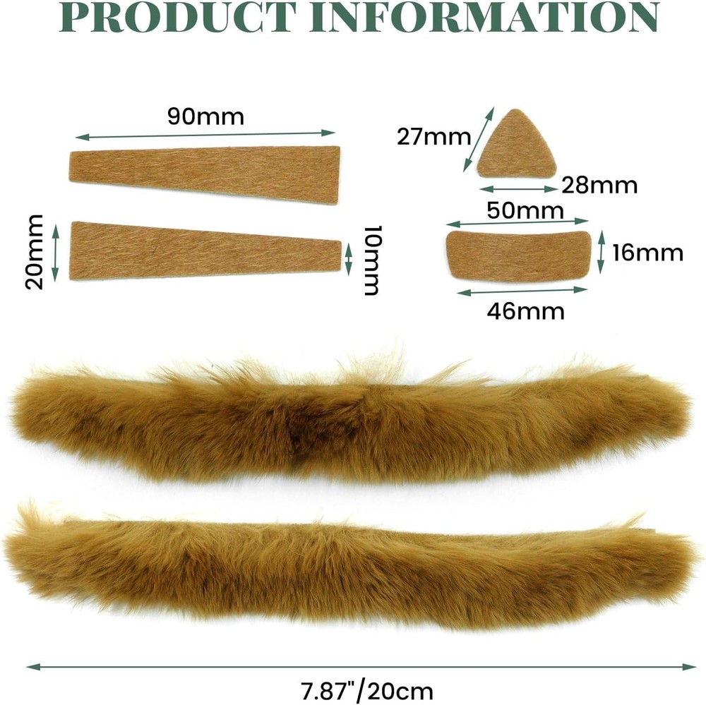 oubert Archery Bow String Silencers Kit Fur Arrow Rest Leather Limb...