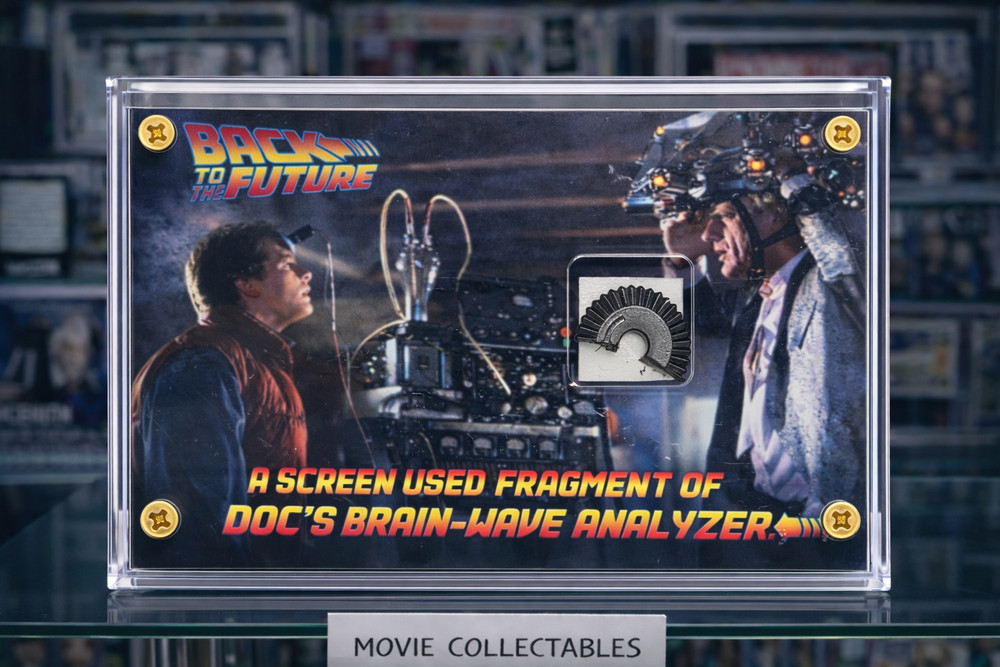 Screen-Used Back to the Future Prop Fragment – Doc Brown Brain-Wave Analyzer