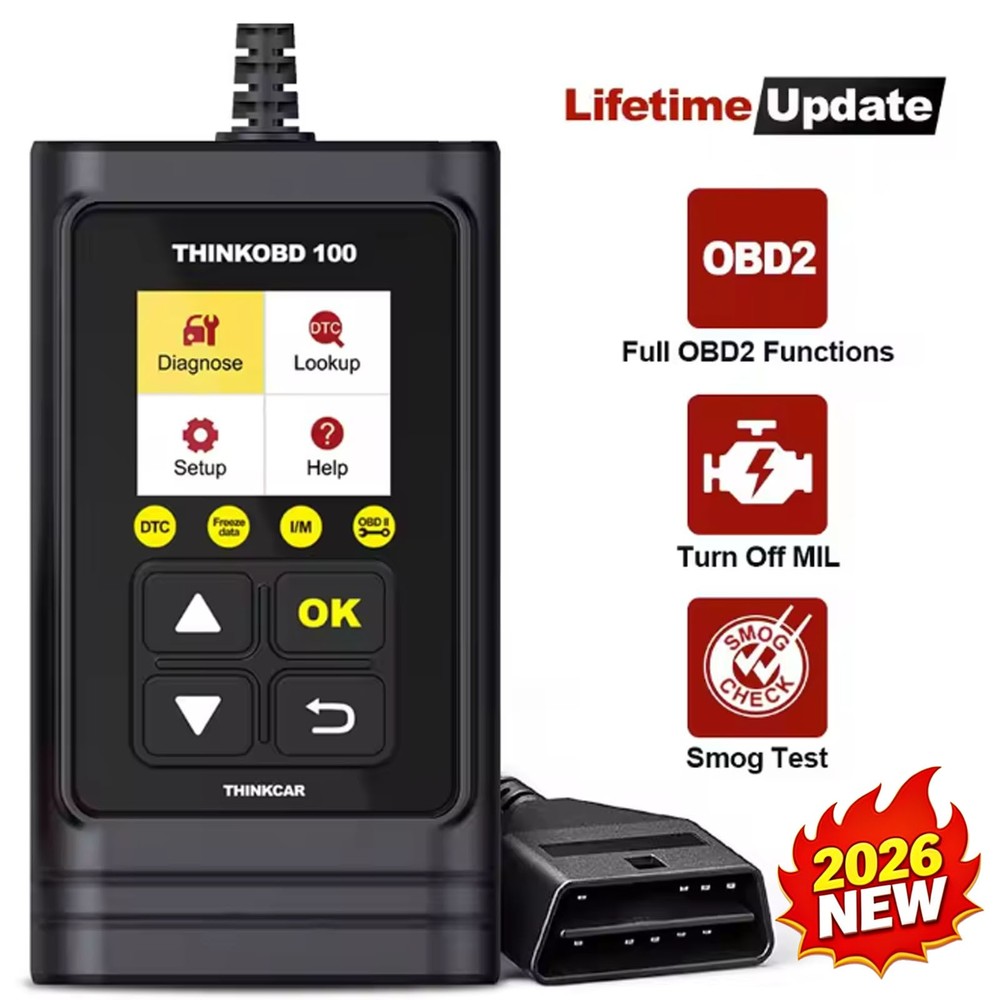 THINKOBD100 OBD2 Scanner Auto Code Reader Check Engine Light Car Diagnostic Tool