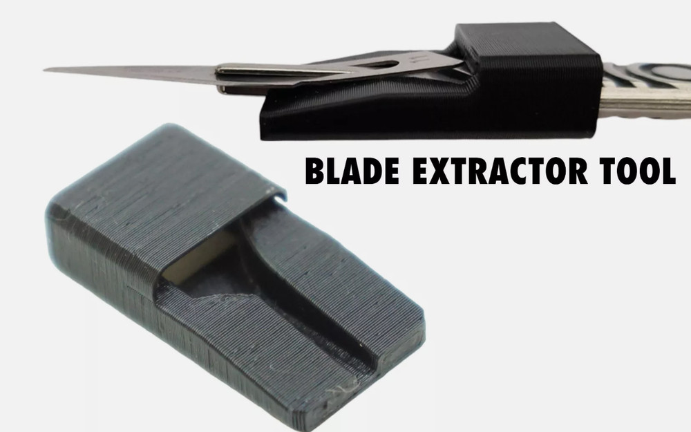 Handheld Scalpel Blade Extractor Tool for Swann Morton no. 3 handle (#3)