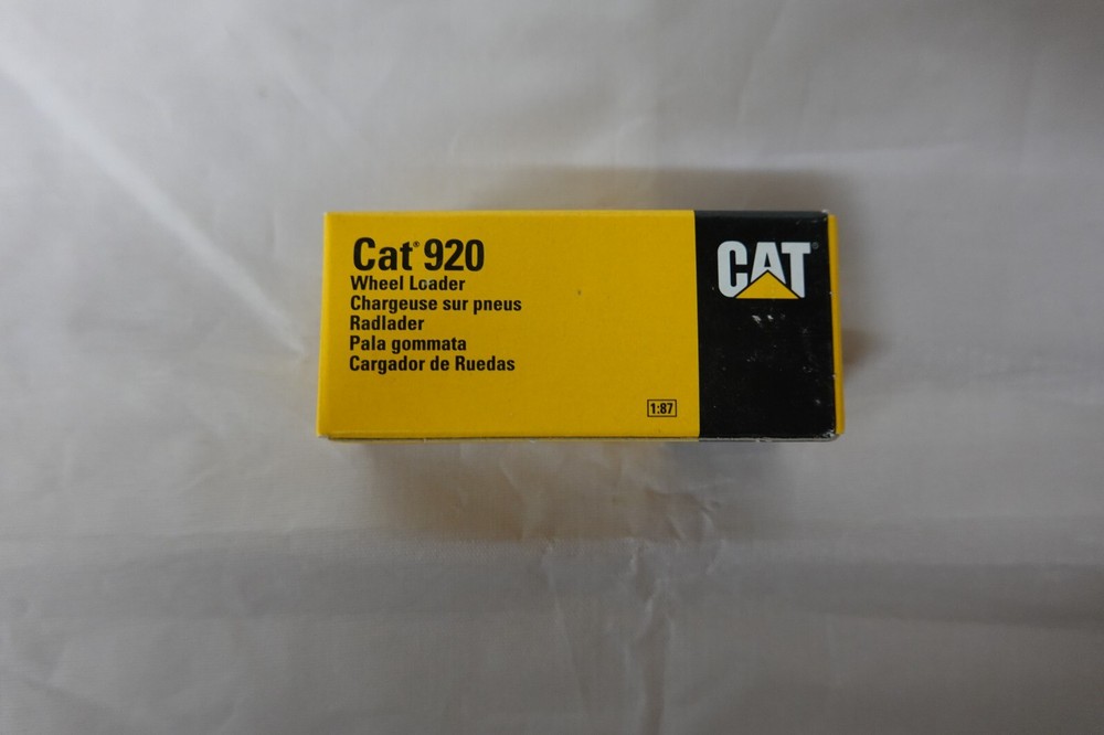 NZG 112 CATERPILLAR 920 WHEEL LOADER 1:87 SCALE
