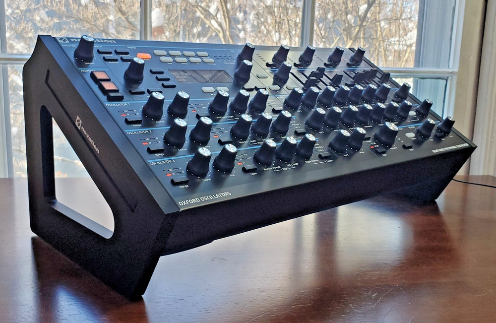 Novation Peak Synthesizer Synth Module Printed Stand 30/60 Degree Black PLA