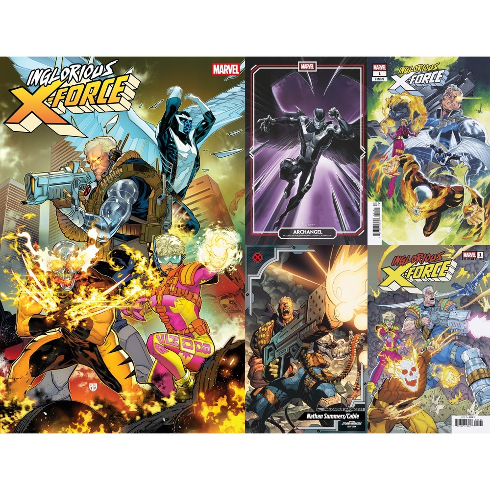 Inglorious X-Force (2026) #1 2 3 4 Marvel Comics X-Men COVER SELECT