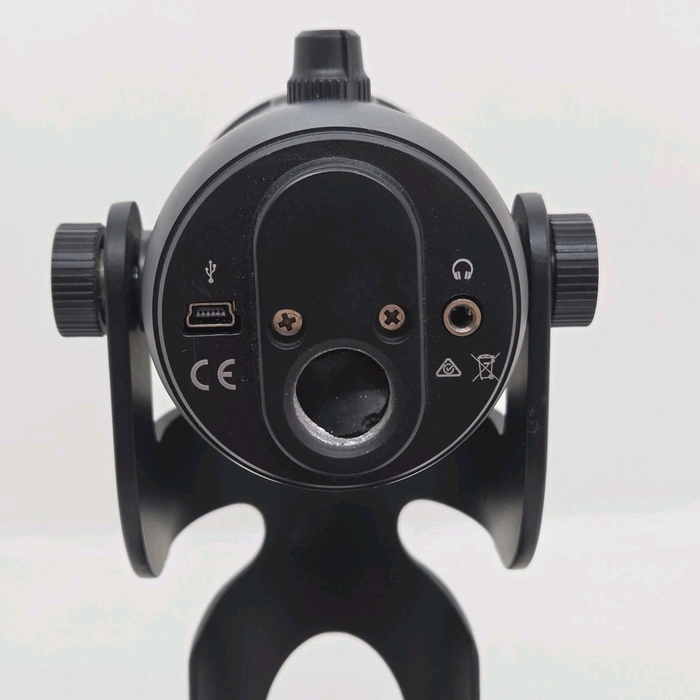 Blue Yeti USB Condenser Microphone Black Multiple Polar Patterns Mute Switch