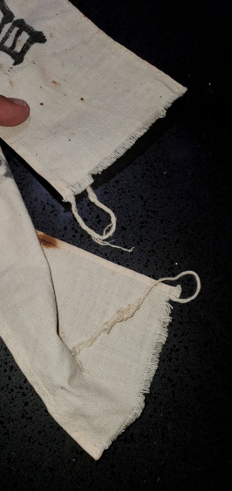 Authentic WWII Japanese Hachimaki Headband from pilot