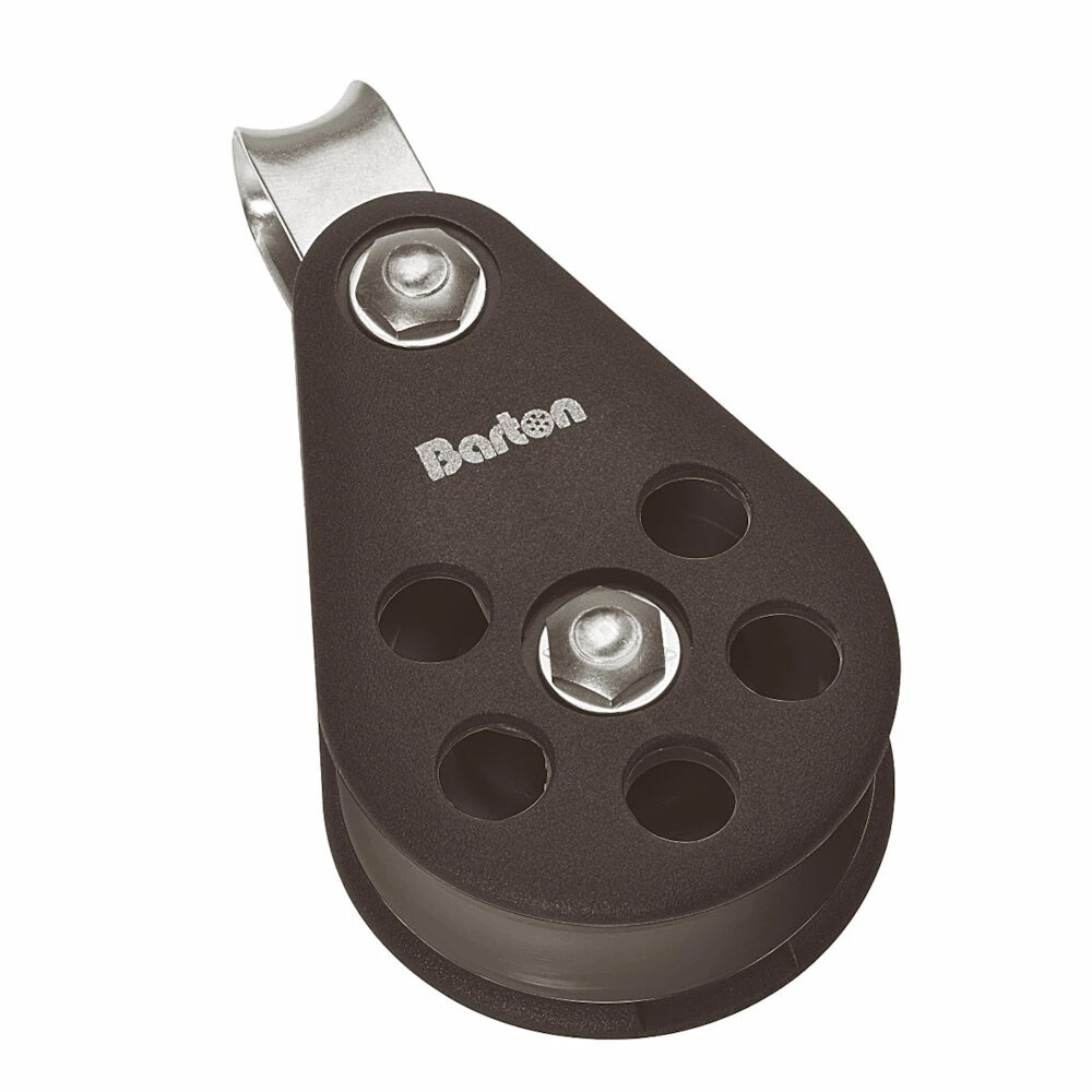 Barton Size 5 54Mm Plain Bearing Pulley Block Single Block Fixed Eye  N05110