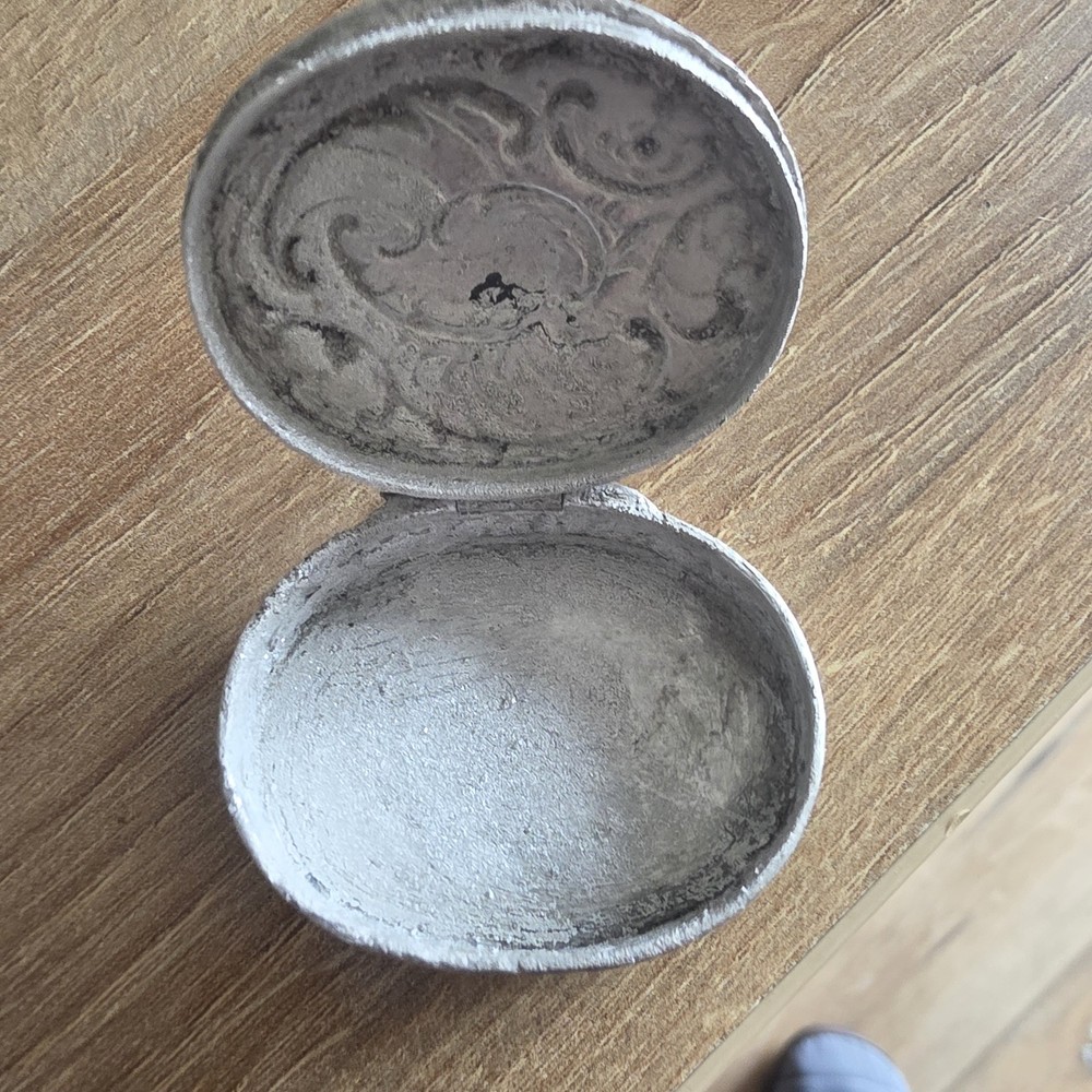 Antique Hallmarked Silver Small Snuff Box