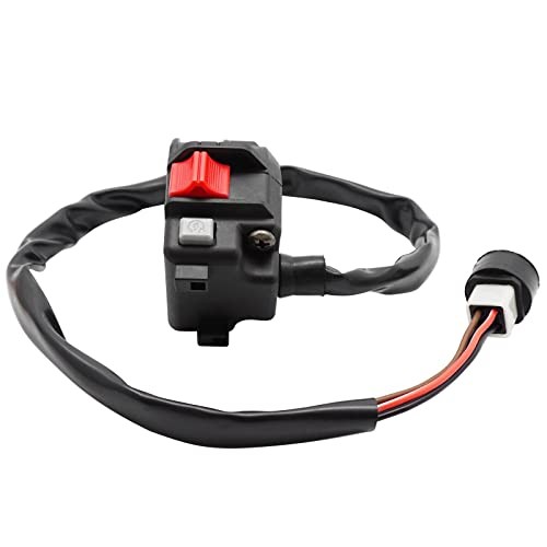 Handlebar Switch Control Start Stop Kill Button for Yamaha Badger 80 YFM80