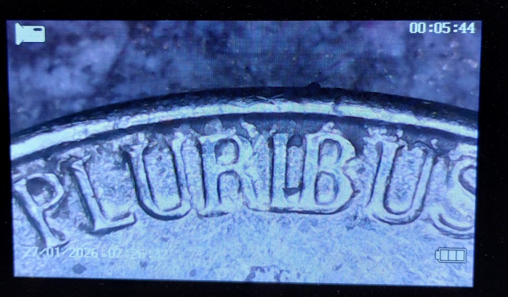 1962 Uncirculated Jefferson Nickel Multiple Errors/DD. No Initials.