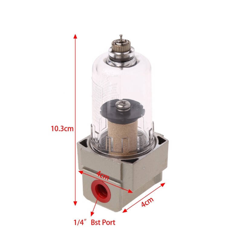4 AF2000-02 Compressed Air Compressor In-Line Moisture Water Trap Filter