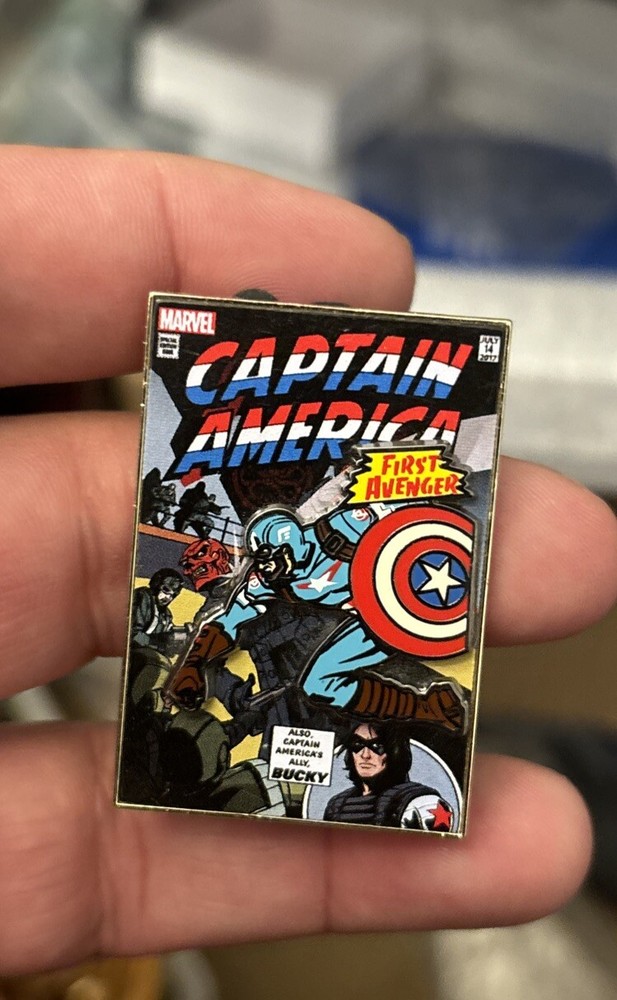 Marvel Comic Covers Box Pin - Captain America ONLY Limited 500