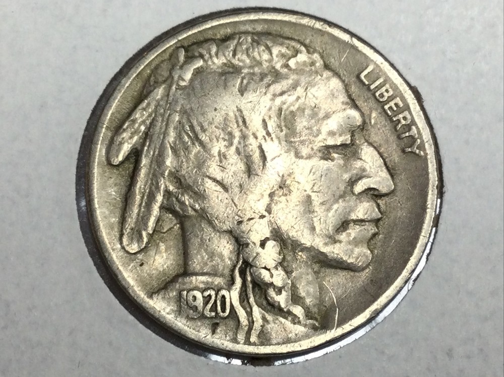 1920 Buffalo Nickel in extra fine