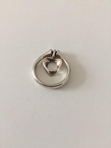 Georg Jensen Sterling Silver Ring with heart No 246