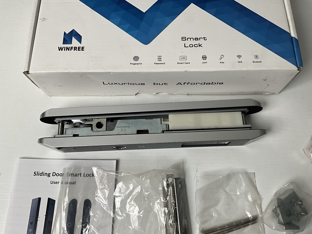 WINFREE Smart Lock for Sliding Doors Tuya App Control (Open Box)