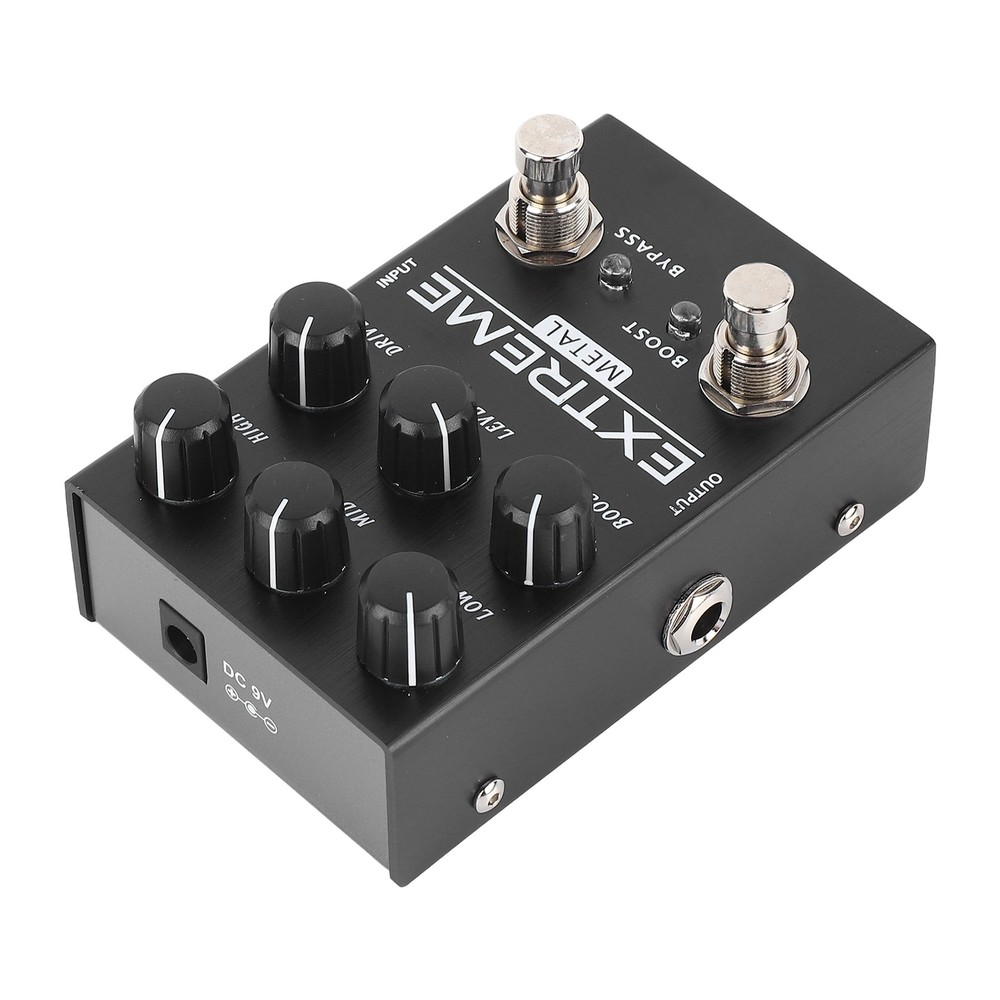 Guitar Distortion Effect Synthesizer Pedal Multiple Modes Adjustable Electric