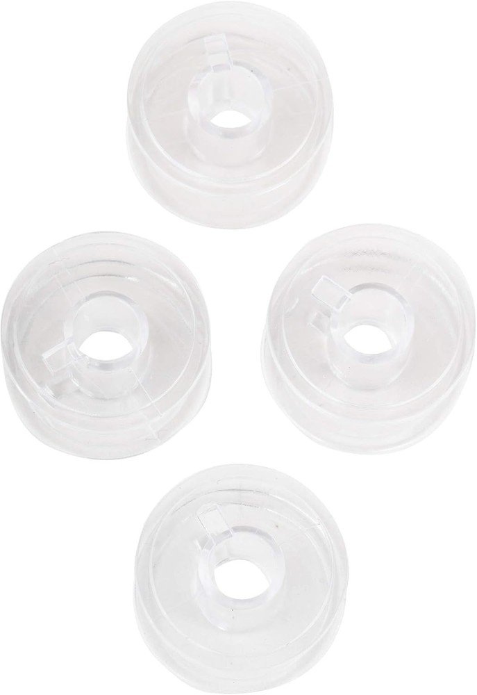 Singer Bobbins Class 15 Transparent, 4-Count