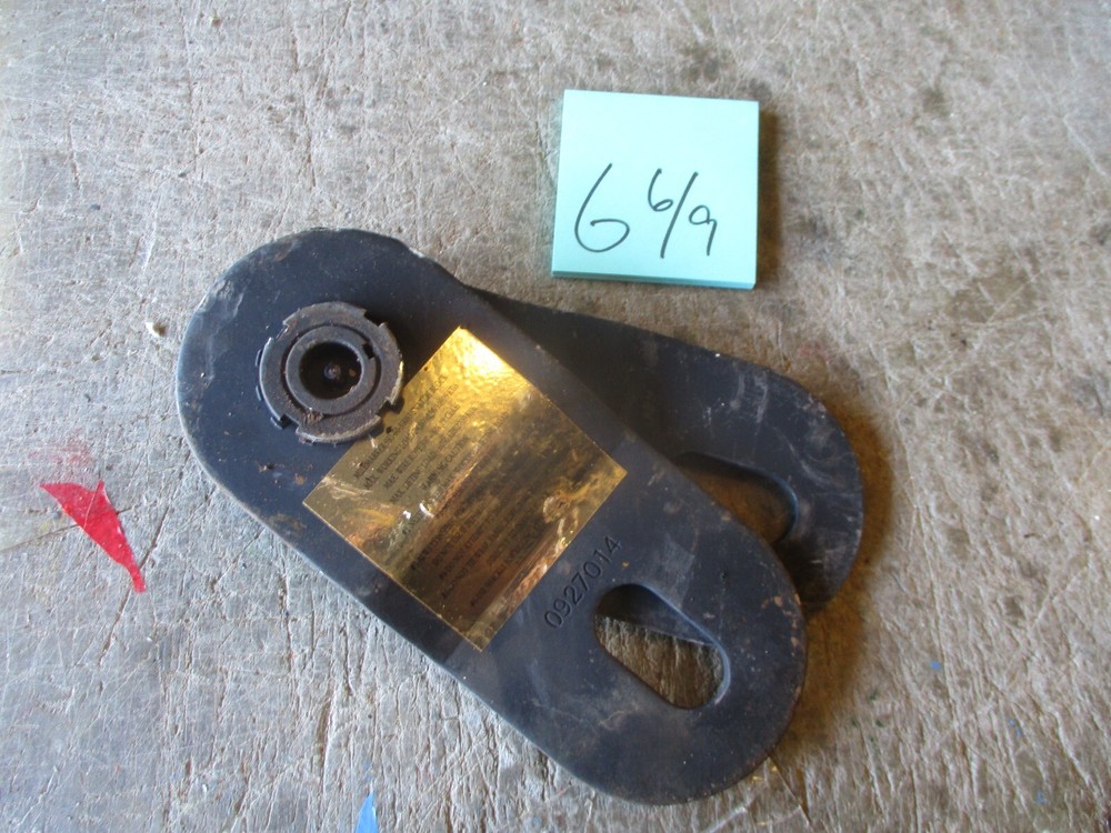 NOS Mile Marker Snatch Block 24,000lb WLL, for HMMWV Winch