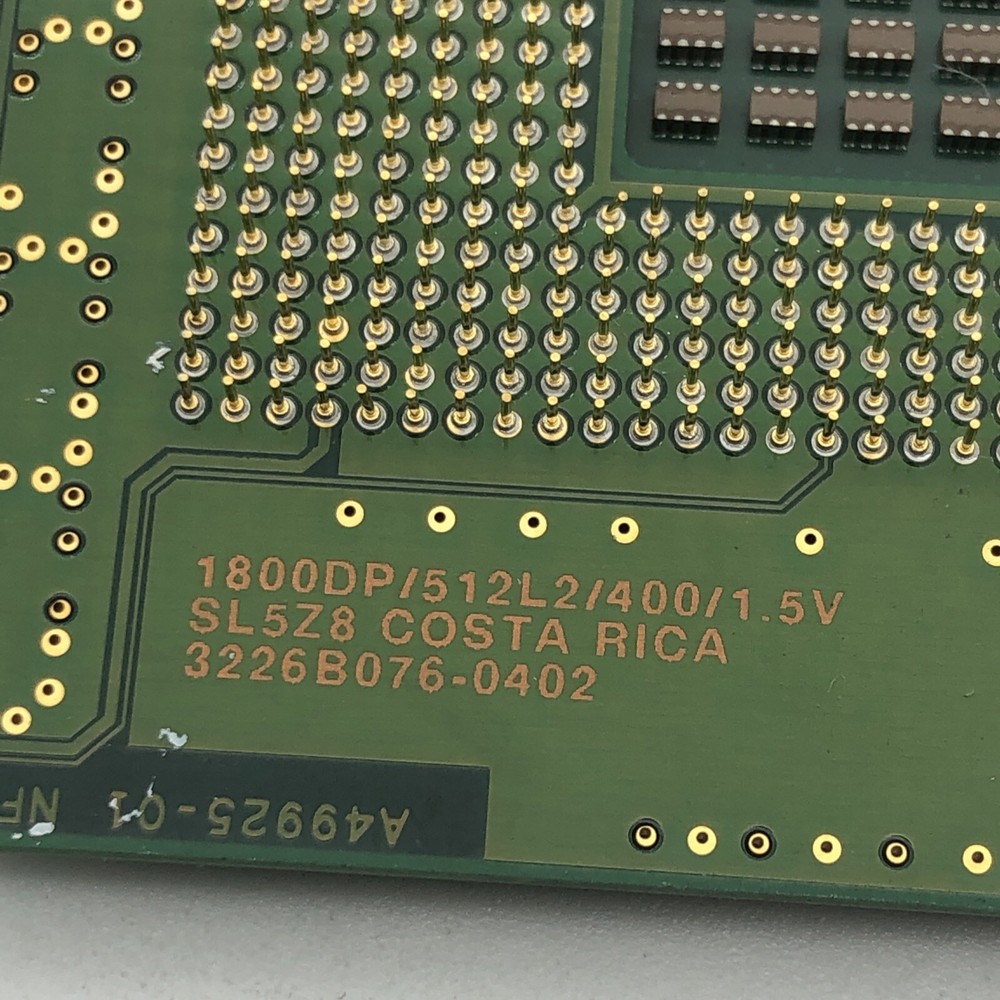 Intel Xeon 1800DP 1.8GHz 512KB/400MHz Socket 603/604 Server CPU Processor SL5Z8