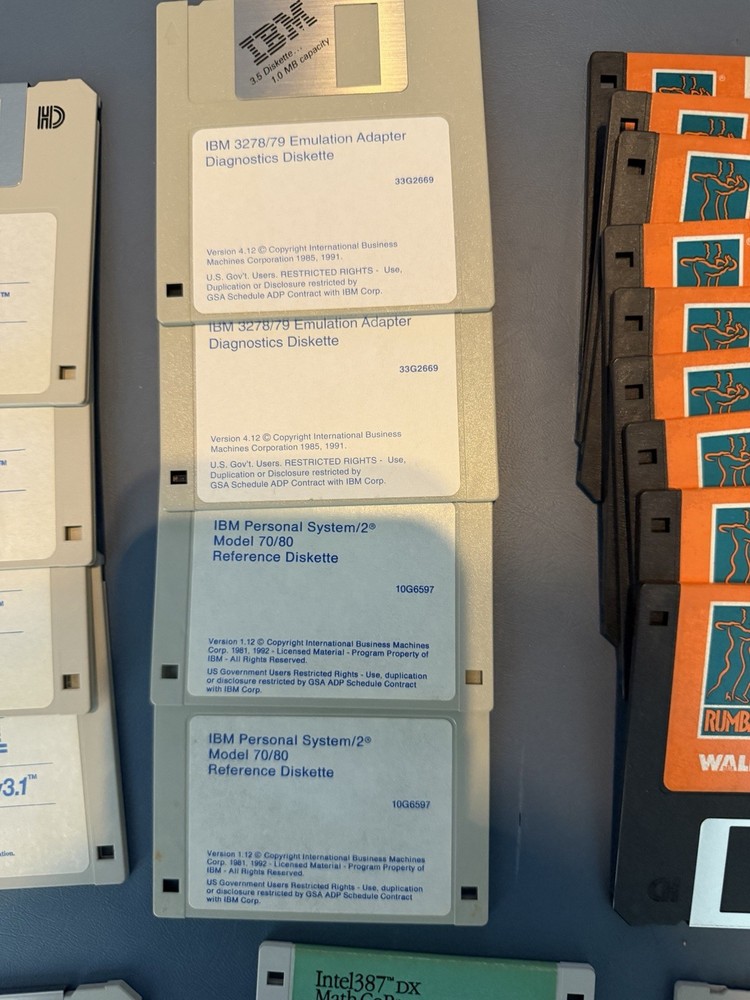 41 Floppy Disks 5.25 Utilities Programs, Boot Discs Misc IBM Blanks Software Lot