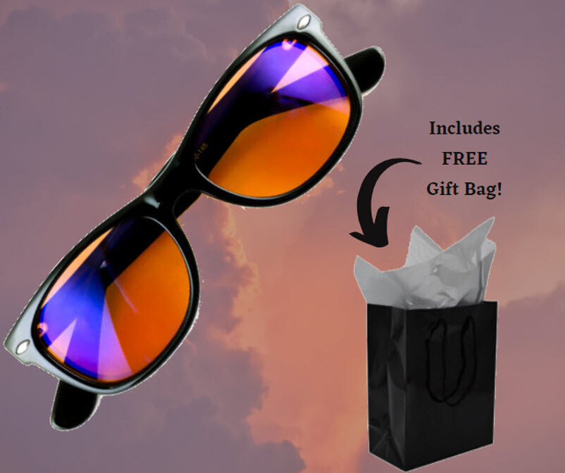 Dream Elements Anti Blue Light Glasses | Sleep Support | Includes FREE Gift Bag!