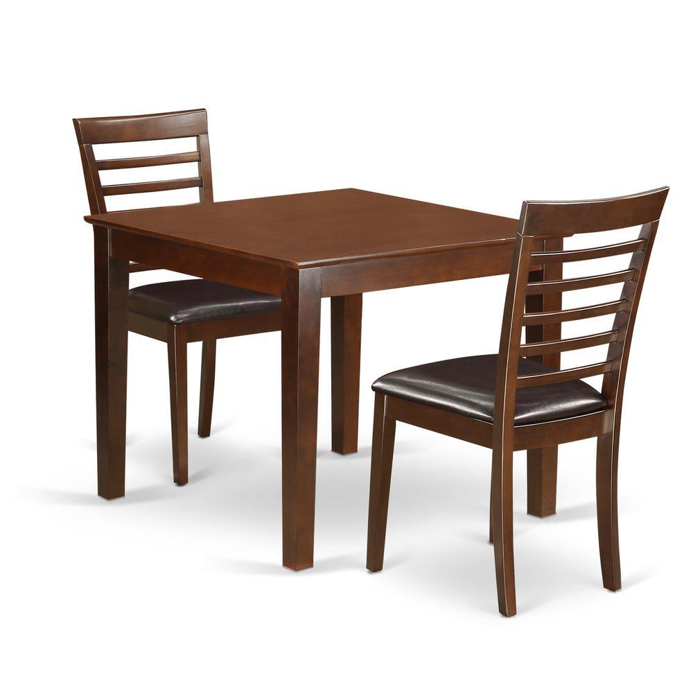 3 Pc Dinette Table set with a Dining Table and 2 Dining Chairs ...