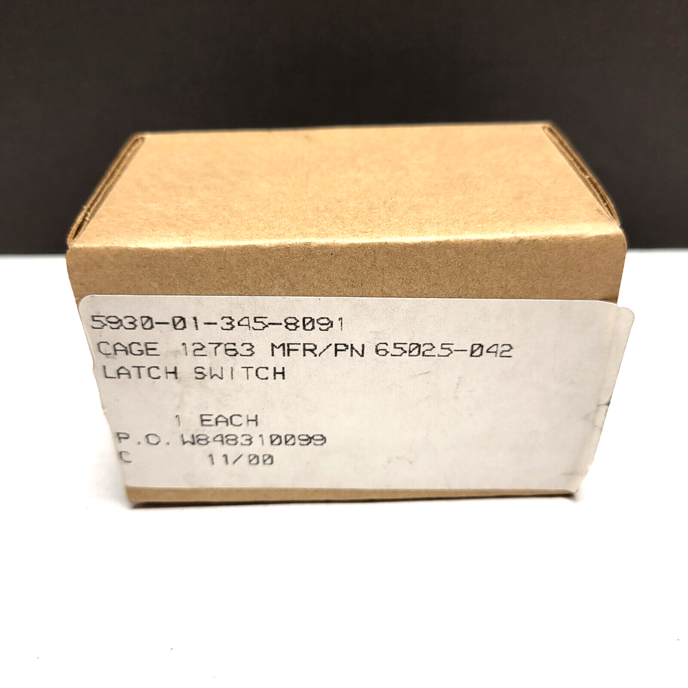5930-01-345-8091 Switch Latch 65025-042