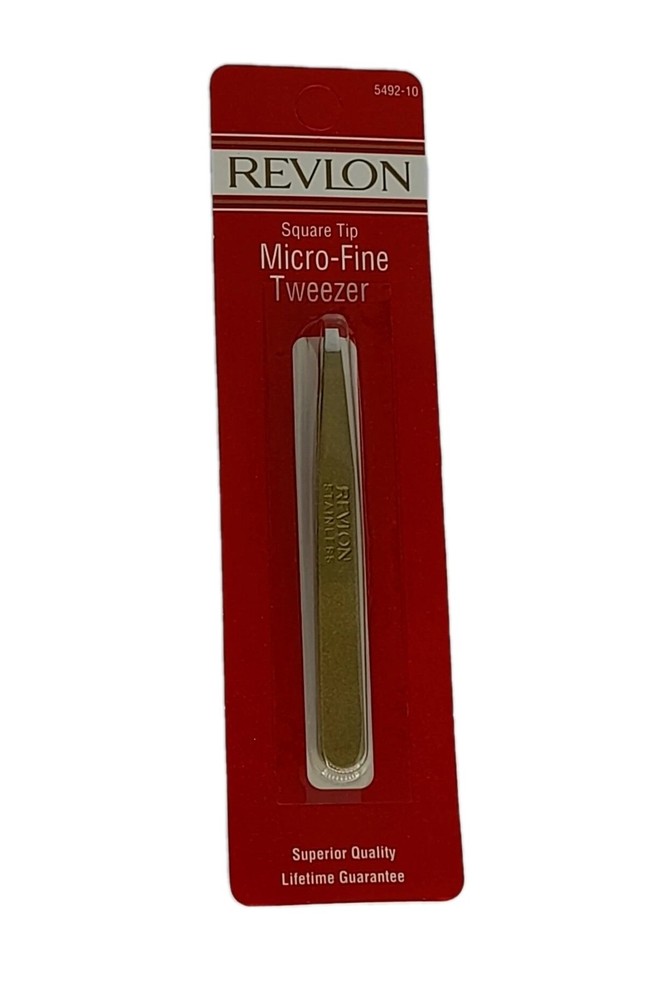 Revlon  Square Tip Micro-fine Tweezer 5492-10