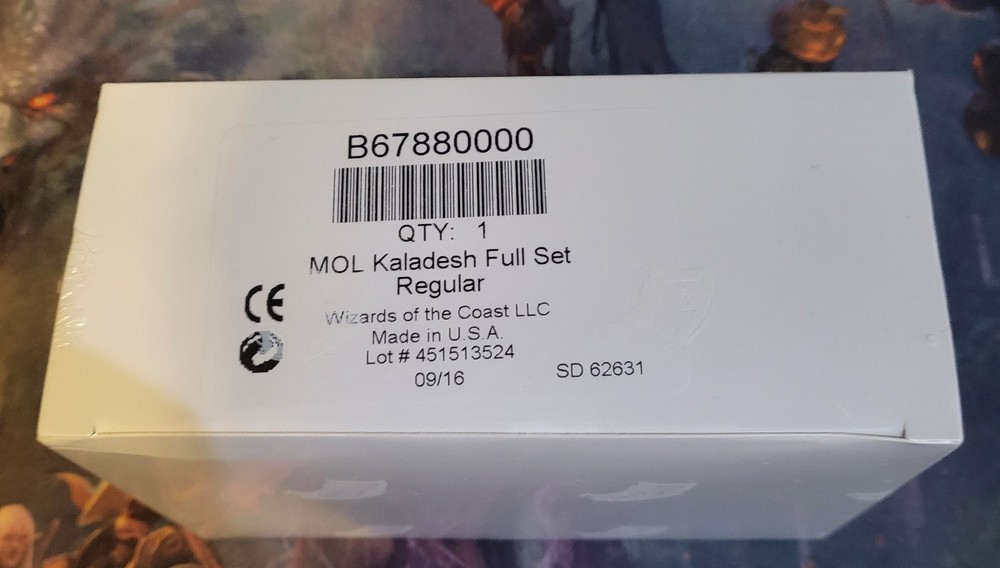 MTG - Kaladesh Full Redemption Set - Sealed - Regular