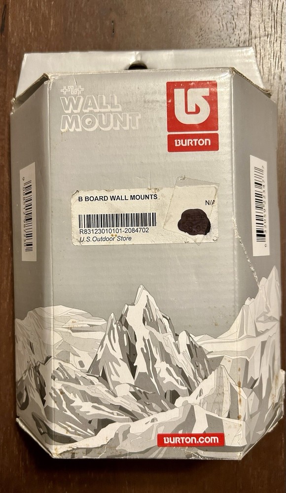Burton - Snowboard Wall Mounts - Black