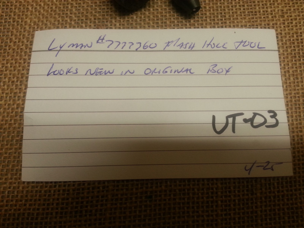 Lyman #7777760 Flash Hole Uniforming Tool #1