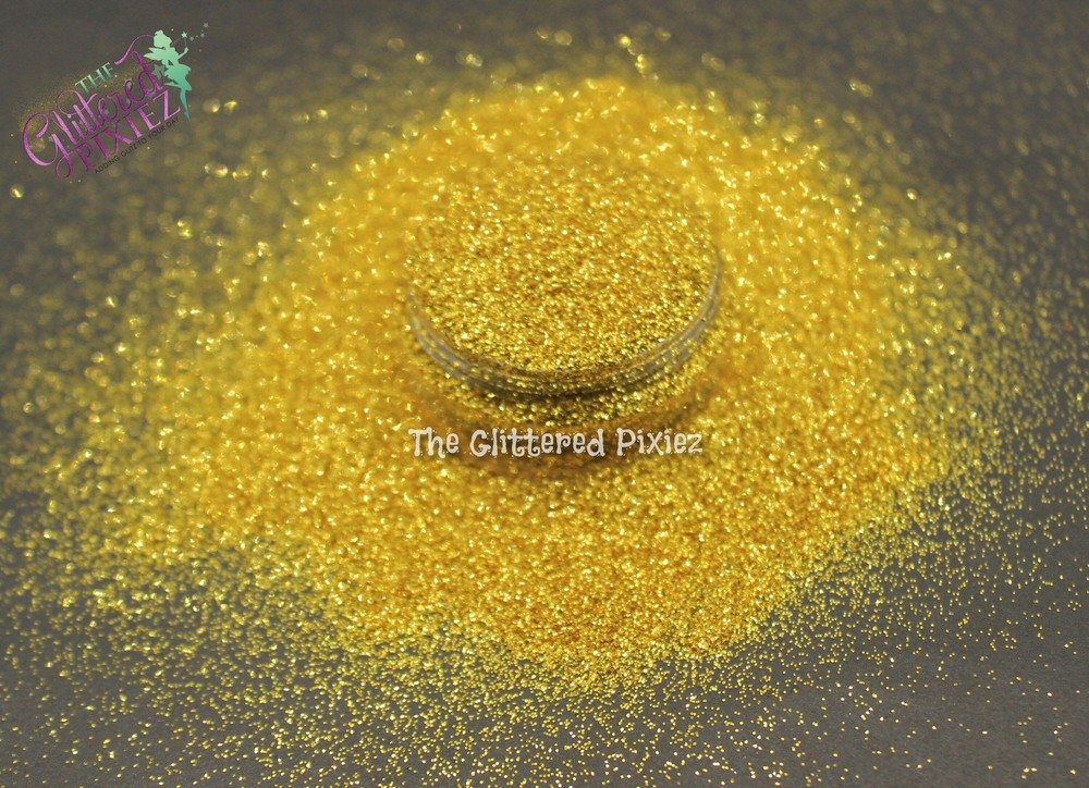 BRIGHT GOLD Pixie Dust (extra fine glitter)